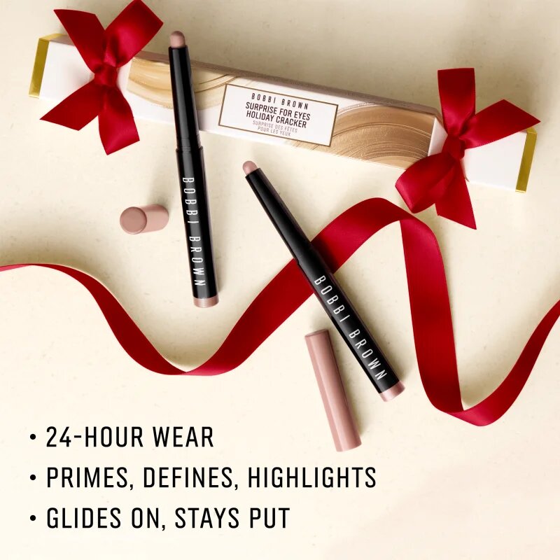Bobbi Brown Holiday Surprise for Eyes Holiday Cracker подаръчен комплект за очи цвят Bellini / Taupe