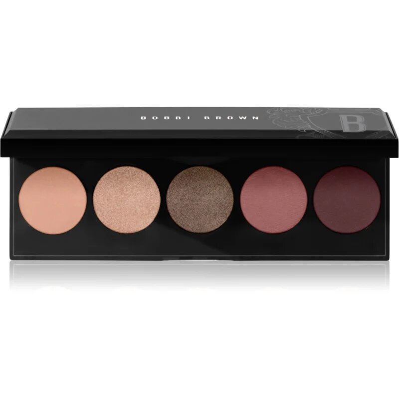 Bobbi Brown Nudes Eyeshadow Palette палитра сенки за очи цвят Rosey Nudes 1 бр.