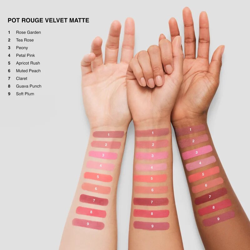Bobbi Brown Pot Rouge Velvet Matte матов кремообразен руж цвят Petal Pink 8.5 гр.