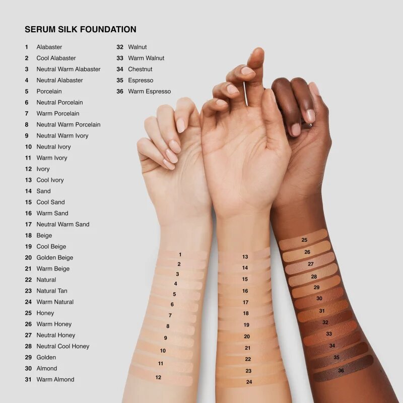 Bobbi Brown Serum Silk Foundation лек фон дьо тен с озаряващ ефект цвят Beige 30 мл.