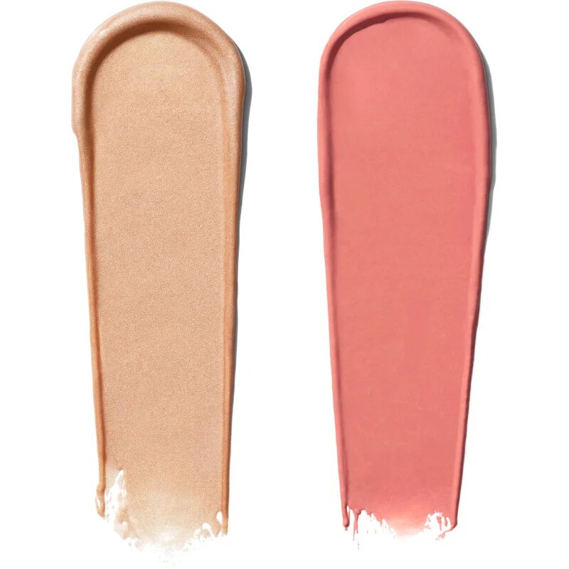 Bobbi Brown Threads of Love Cream Glow Highlighter + Pot Rouge палитра с хайлайтъри и ружове цвят Peach Duo 4 гр.