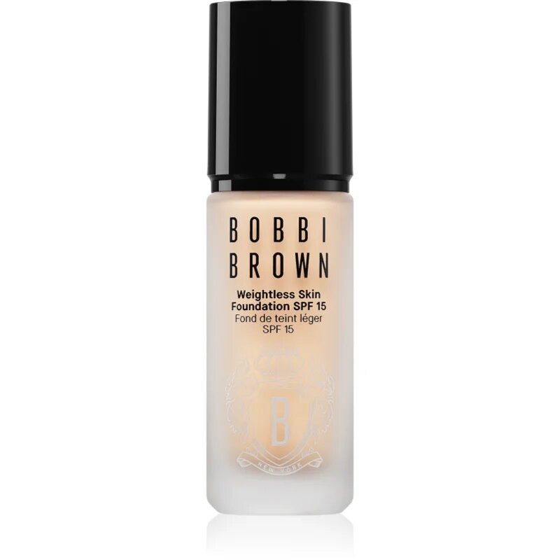 Bobbi Brown Weightless Skin Foundation SPF 15 Mini дълготраен матиращ фон дьо тен с хидратиращ ефект цвят Cool Ivory 13 мл.