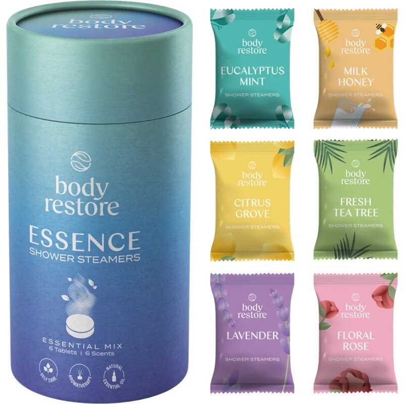 Body Restore Essence Shower Steamers таблетки за душ 6 бр.