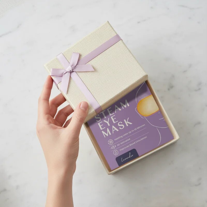 Body Restore Steam Eye Mask Lavender маска за околоочната зона с екстракт от лавандула 5 бр.