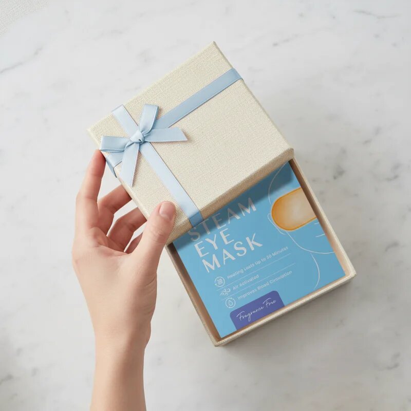 Body Restore Steam Eye Mask Unscented маска за околоочната зона без парфюм 5 бр.