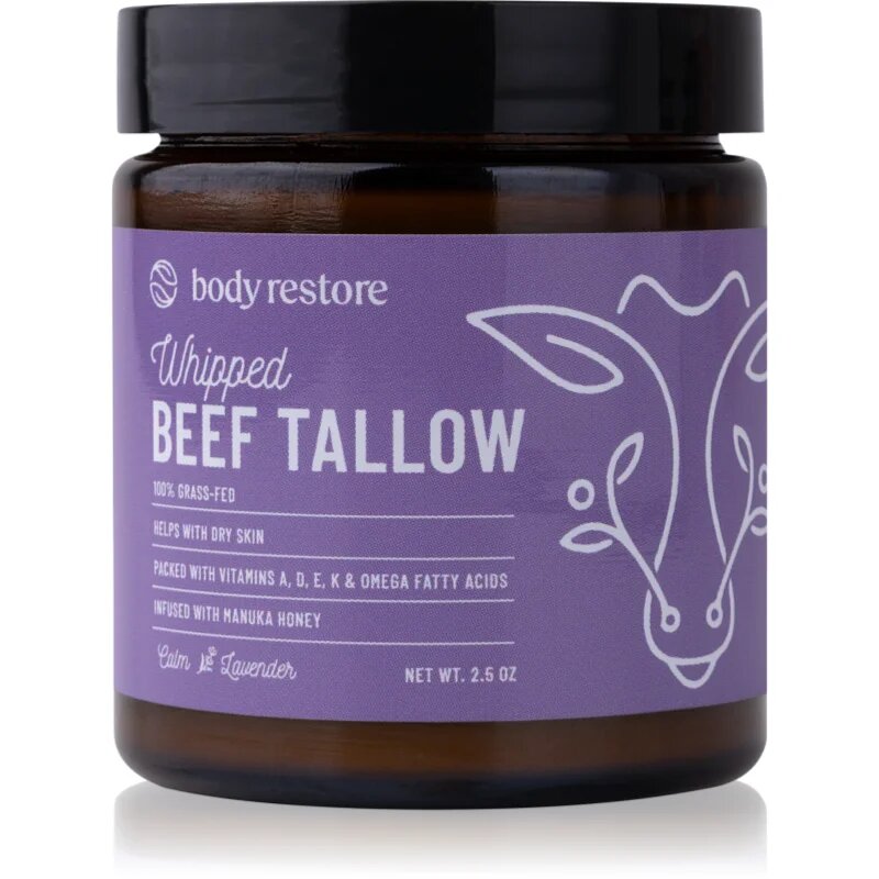 Body Restore Whipped Beef Tallow Balm Lavender подхранващ крем за тяло 73 мл.
