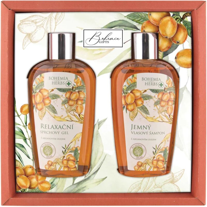 Bohemia Gifts Bohemia Herbs Argan Oil подаръчен комплект