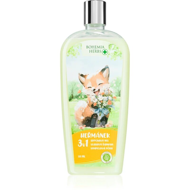 Bohemia Gifts Bohemia Herbs Chamomile пяна за вана и миещ гел за деца 500 мл.