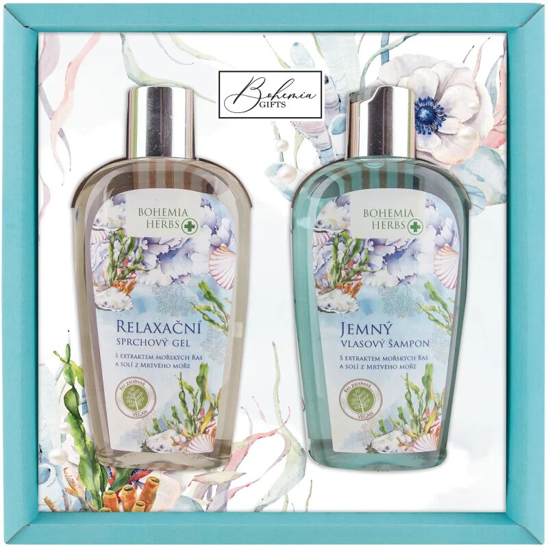 Bohemia Gifts Bohemia Herbs Dead Sea Salt подаръчен комплект