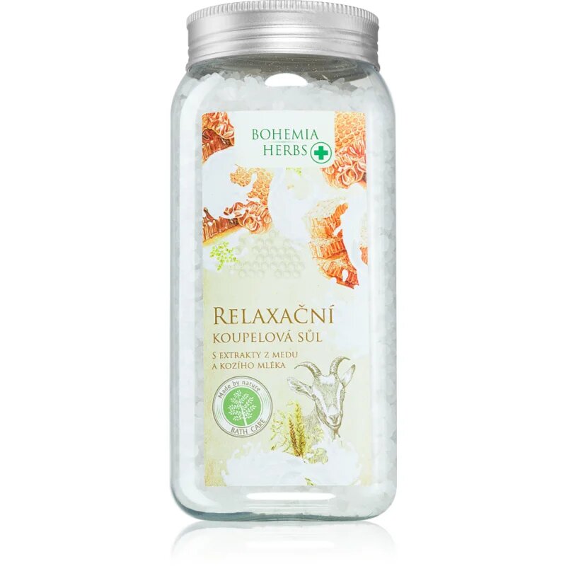 Bohemia Gifts Bohemia Herbs Honey & Goat Milk соли за вана 900 мл.