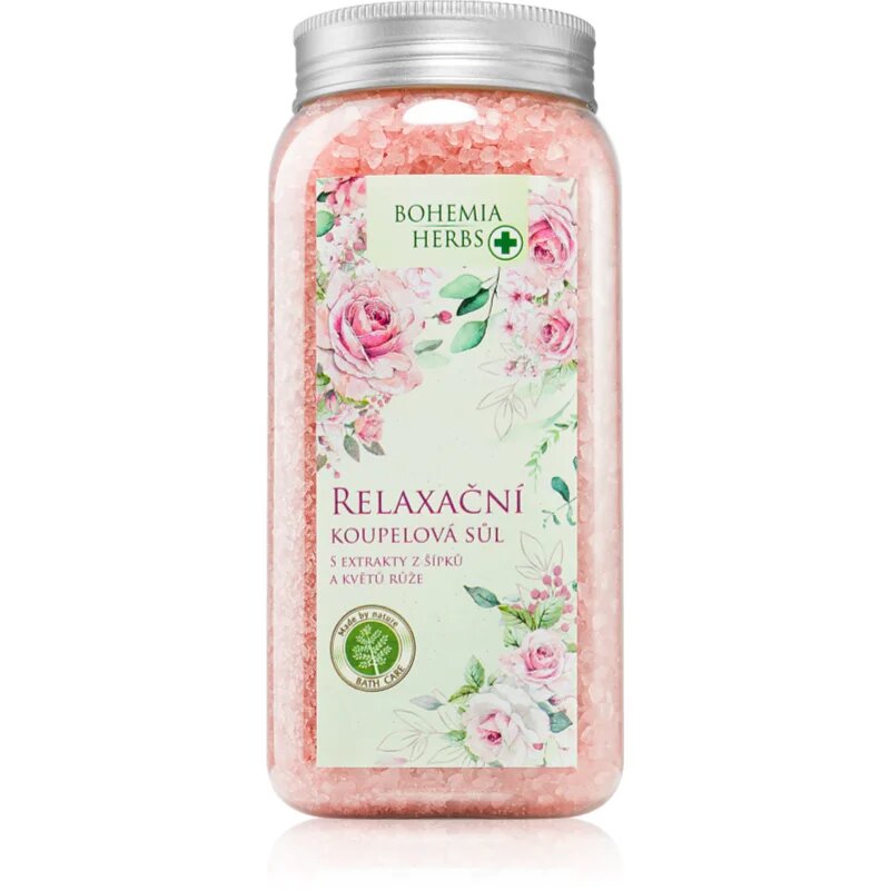 Bohemia Gifts Bohemia Herbs Rose соли за вана 900 гр.