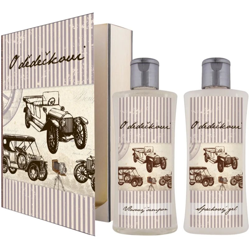 Bohemia Gifts Book About Grandpa подаръчен комплект за мъже