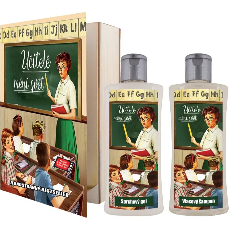 Bohemia Gifts & Cosmetics Book Teachers Change the World подаръчен комплект