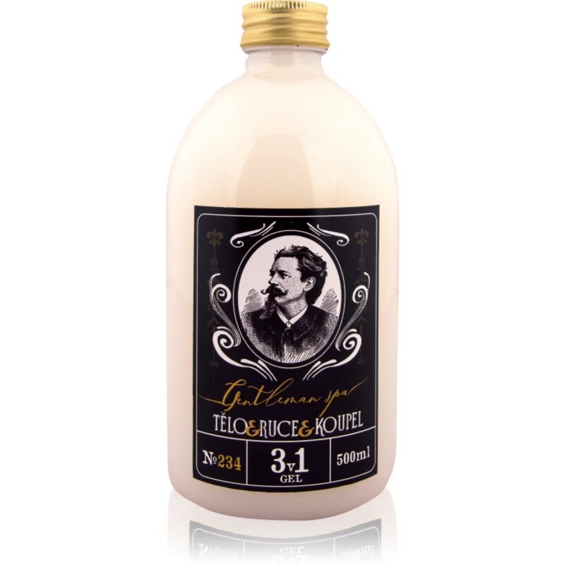 Bohemia Gifts & Cosmetics Gentleman Spa почистващ гел 3 в 1 500 мл.