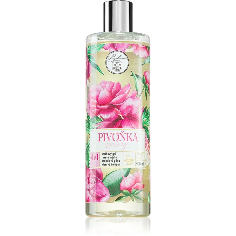Bohemia Gifts Peony миещ гел за тяло и коса 400 мл.