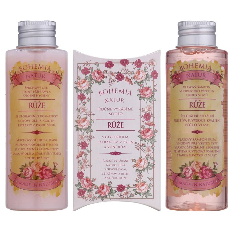 Bohemia Gifts Roses подаръчен комплект с аромат на рози за жени