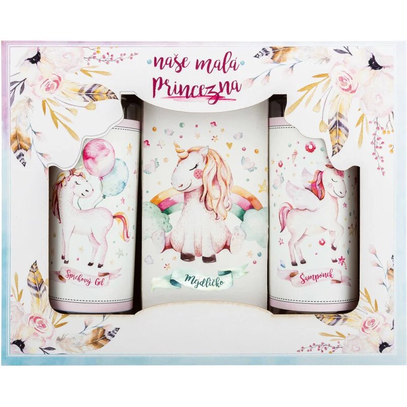 Bohemia Gifts Unicorn подаръчен комплект за ваната за деца