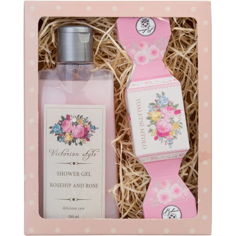 Bohemia Gifts Victorian Style Rosehip & Rose подаръчен комплект