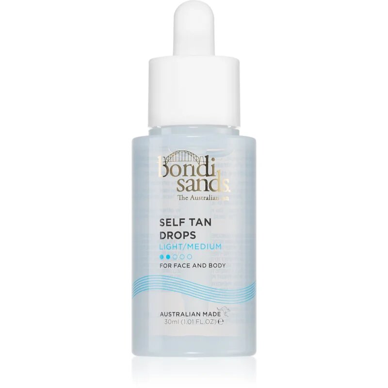 Bondi Sands Self Tan Drops автобронзантни капки за лице и тяло Light/Medium 30 мл.