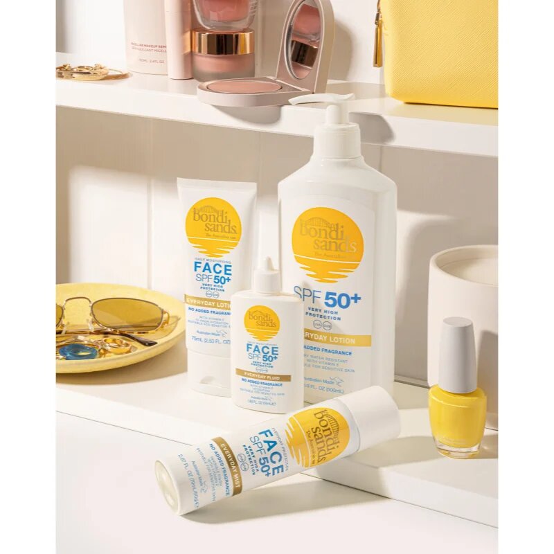 Bondi Sands SPF 50+ Everyday Body Lotion слънцезащитен лосион за тяло водоустойчиви SPF 50+ 500 мл.