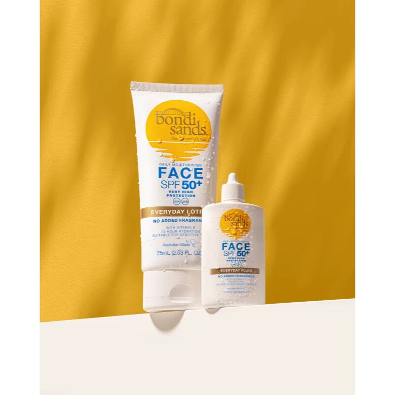 Bondi Sands SPF 50+ Everyday Face Fluid слънцезащитен флуид за лице SPF 50+ 50 мл.