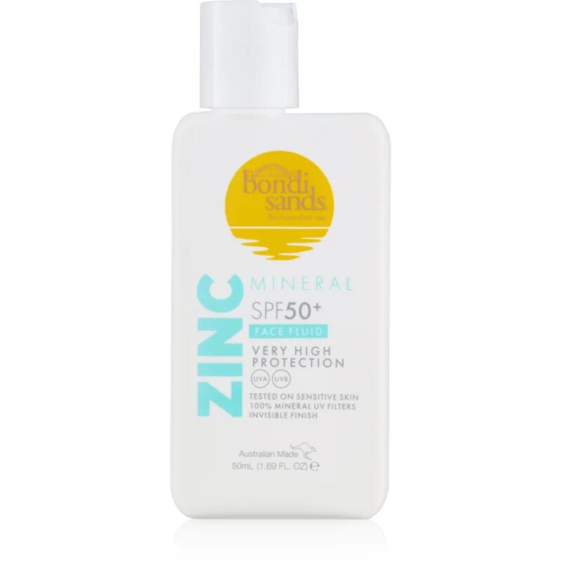 Bondi Sands SPF 50+ Zinc Mineral Face Fluid минерален защитен флуид за лице SPF 50+ 50 мл.