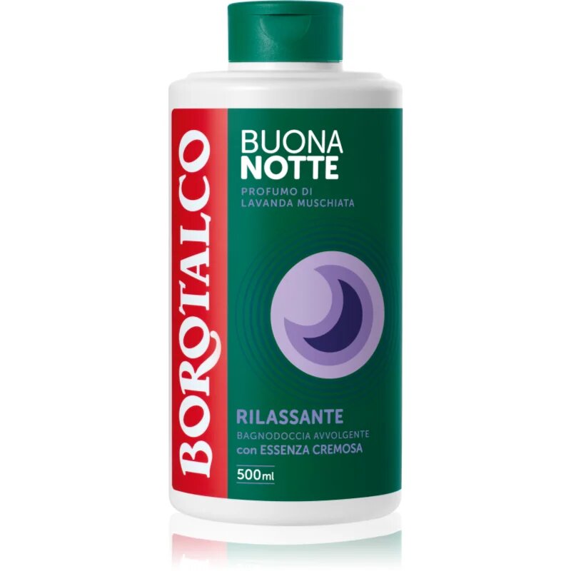 Borotalco Good Night Relaxing душ гел за спокоен сън аромати Musk Lavender 500 мл.