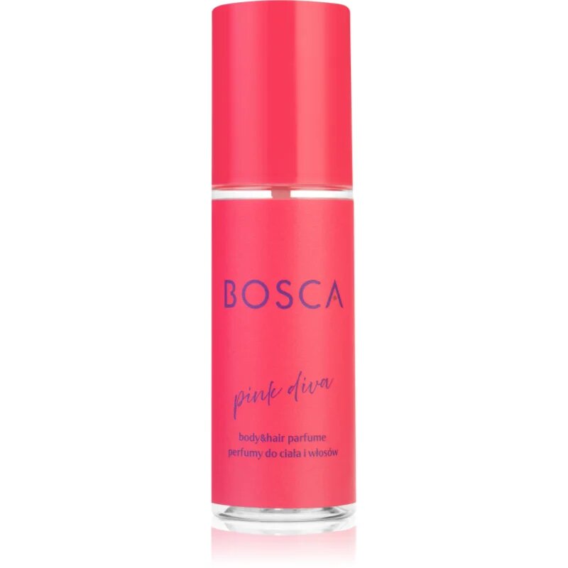 BOSCA Pink Diva Парфюмирана мъгла за тяло и коса за жени 80 мл.