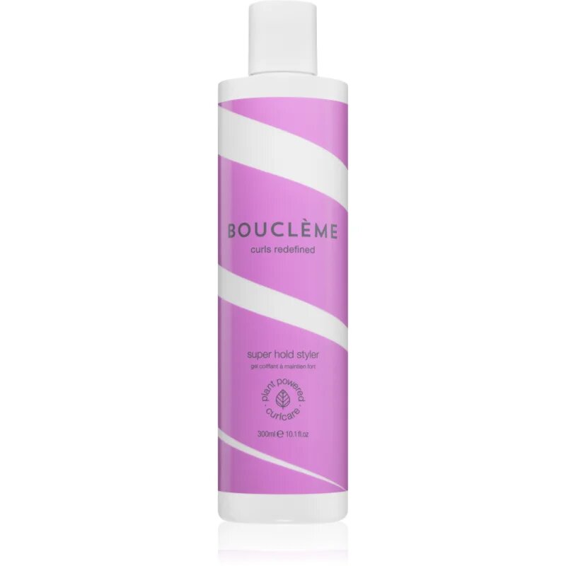 Bouclème Curl Super Hold Styler стилизиращ гел за къдрава коса 300 мл.