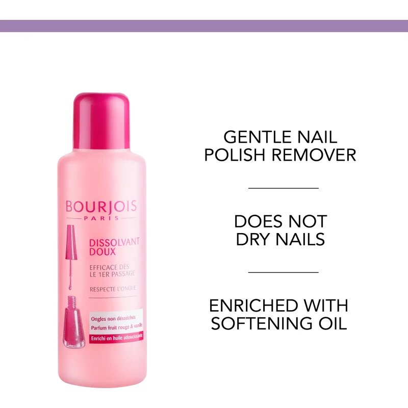 Bourjois 1 Seconde Nail Enamel лакочистител 125 мл.