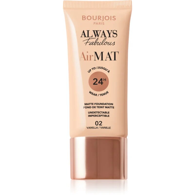 Bourjois Air Mat матиращ фон дьо тен цвят 02 Vanilla 30 мл.