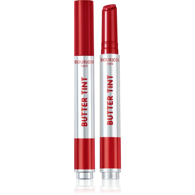 Bourjois Butter Tint Lip Glaze тониращ балсам за устни цвят 04 Rougemelt 2 гр.