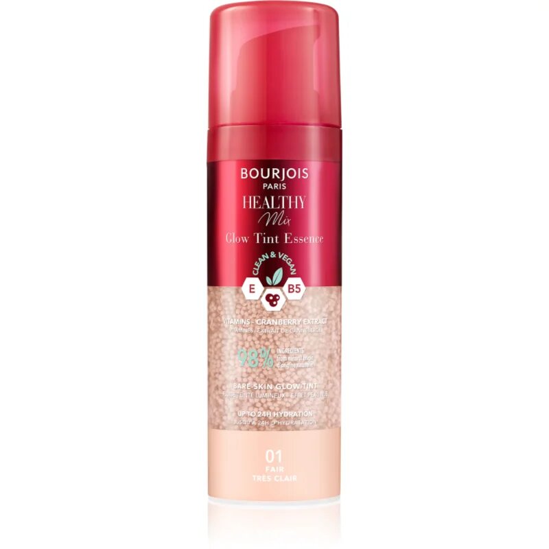 Bourjois Healthy Mix Glow Tint Essence хидратираща есенция цвят Fair 30 мл.