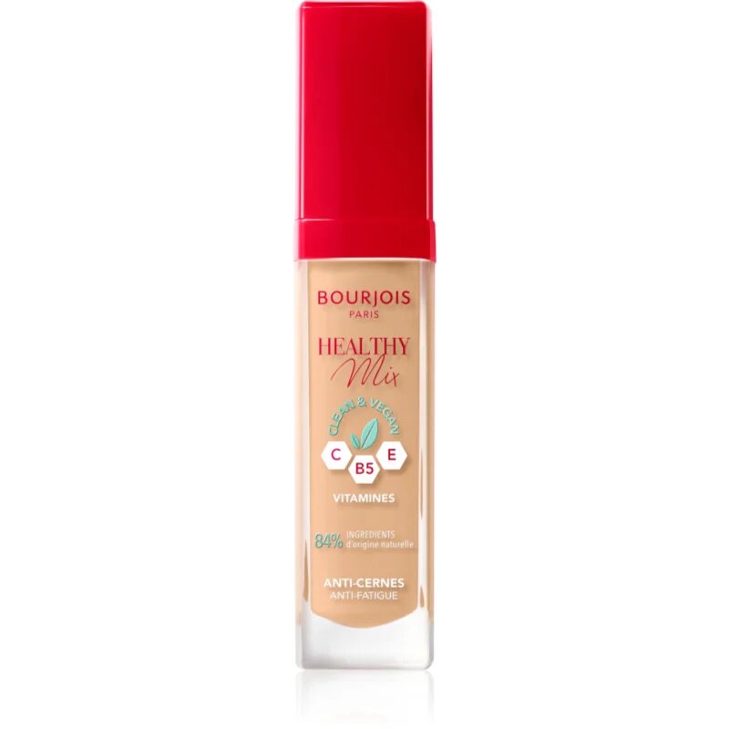 Bourjois Healthy Mix овлажняващ коректор против тъмни кръгове цвят 51 Light Vanilla 6 мл.