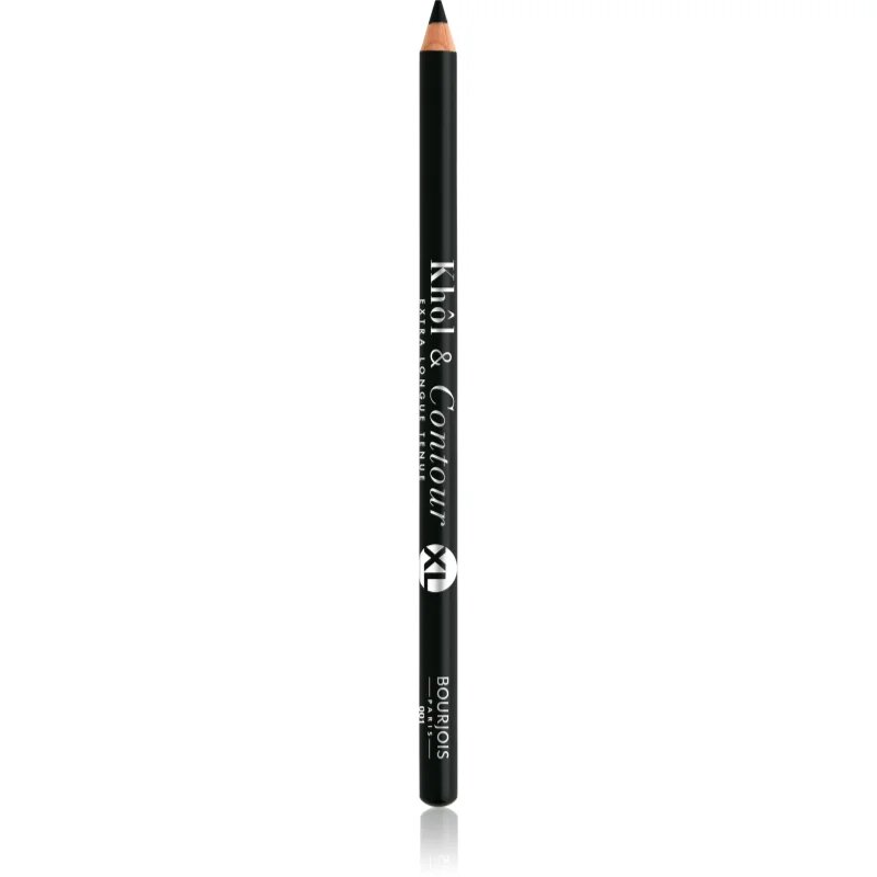 Bourjois Khôl & Contour XL дълготраен молив за очи цвят 001 Noir-issime 165 гр.