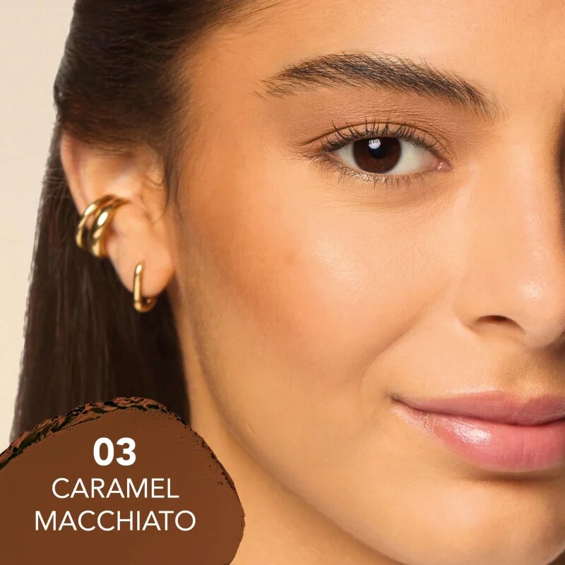 Bourjois Macaron Melt Bronzer & Contour бронзант и контурна пудра 2 в 1 цвят 03 Caramel Macchiato 5 гр.