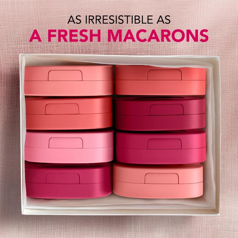 Bourjois Macaron Melt Lip & Cheek Flush руж 2 в 1 цвят 04 Pink Guava 5 гр.