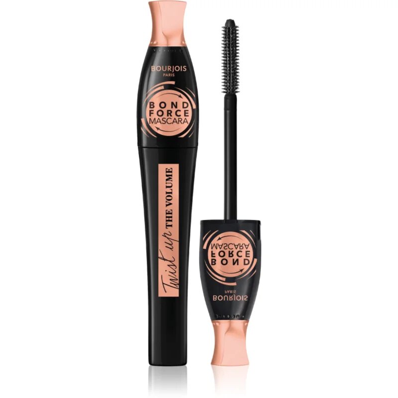 Bourjois Twist Up The Volume спирала за обем и извиване на мигли цвят 1 Black 8 мл.