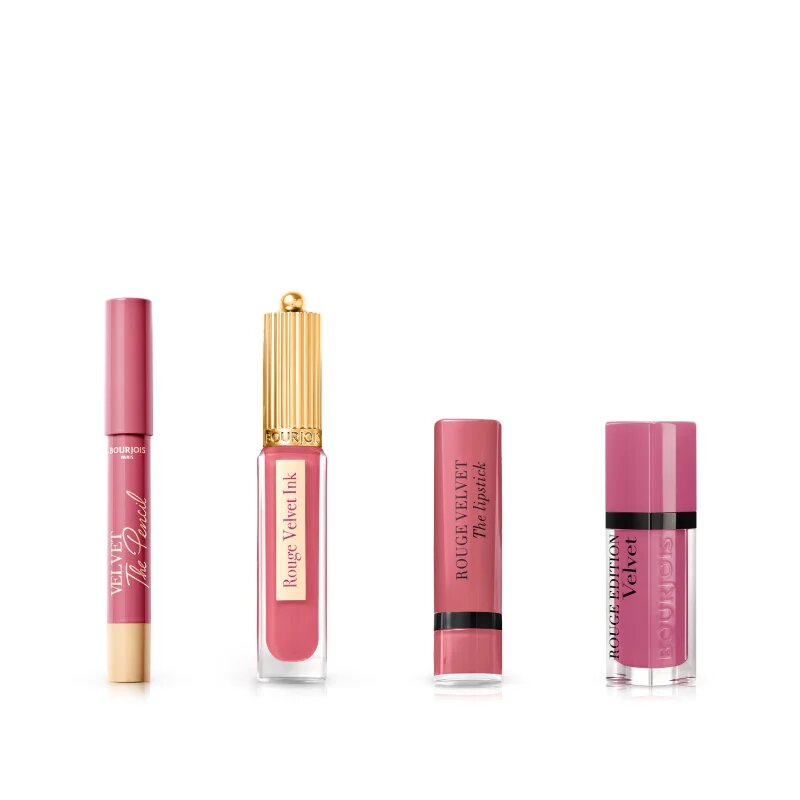 Bourjois Velvet the Pencil стик-червило с матиращ ефект цвят 02 Amou-Rose 18 гр.