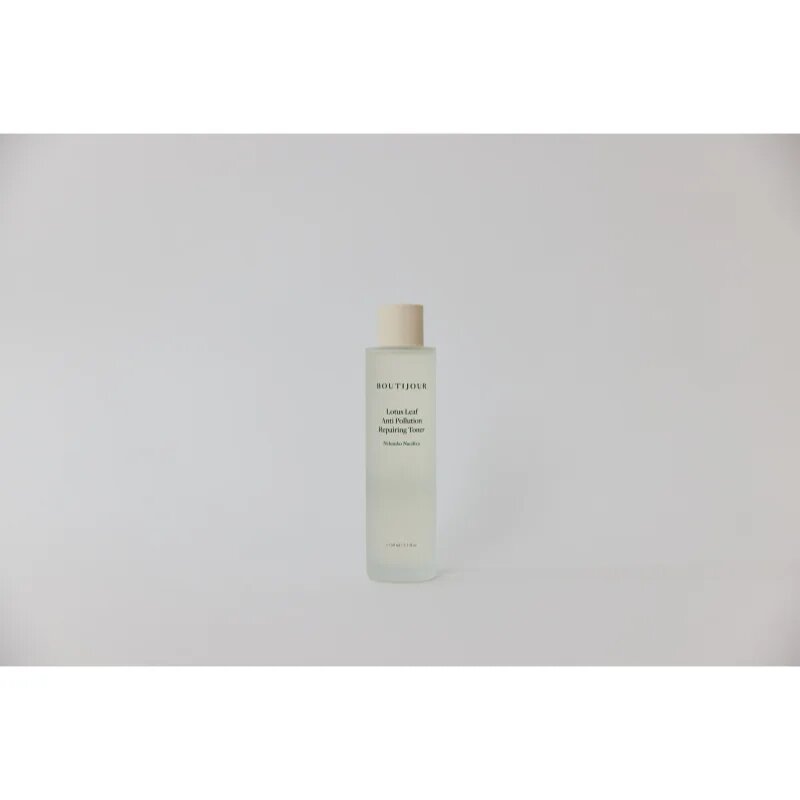 BOUTIJOUR Lotus Leaf Anti-Pollution Repairing Toner есенциален успокояващ тоник за чувствителна кожа на лицето 150 мл.