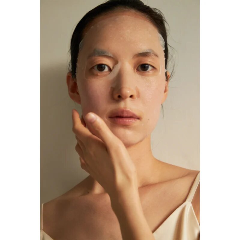 BOUTIJOUR Lotus Water Calming Mask успокояваща платнена маска за подхранване и хидратация 5x33 гр.