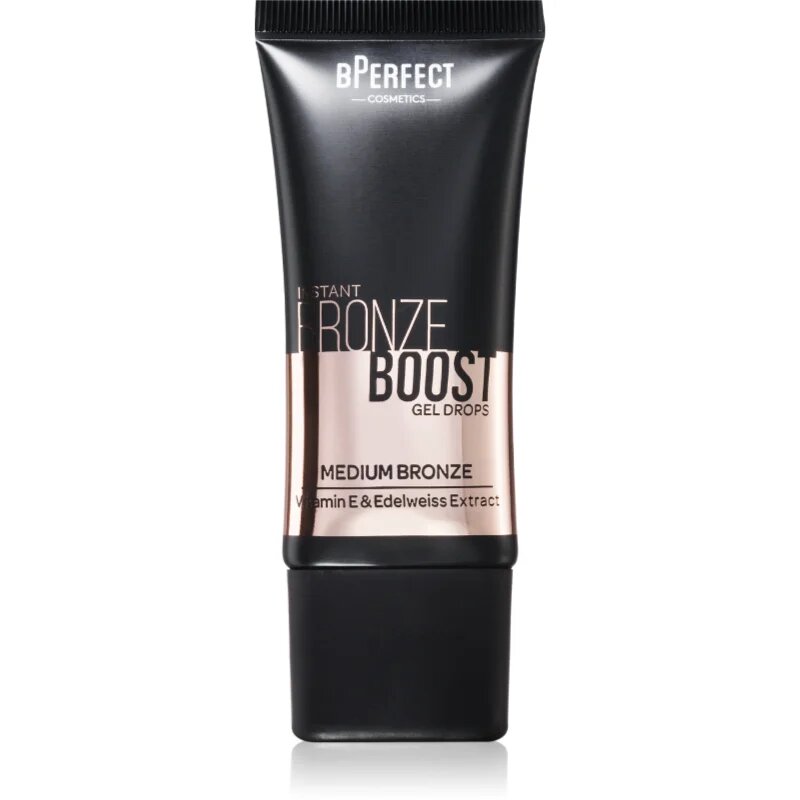 BPerfect Bronze Boost Gel Drops течен бронзант цвят Medium 30 мл.