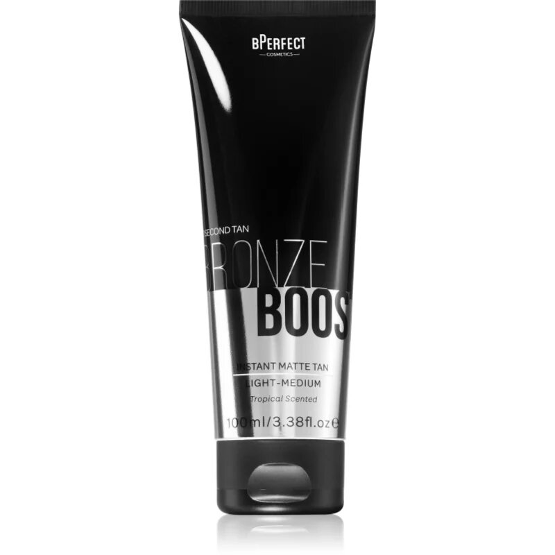 BPerfect Bronze Boost Instant Matte Tan автобронзант - крем за лице и тяло цвят Light-Medium 100 мл.