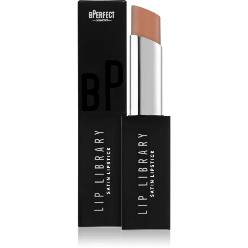 BPerfect Lip Library Satin крем-червило цвят Classic 3 гр.