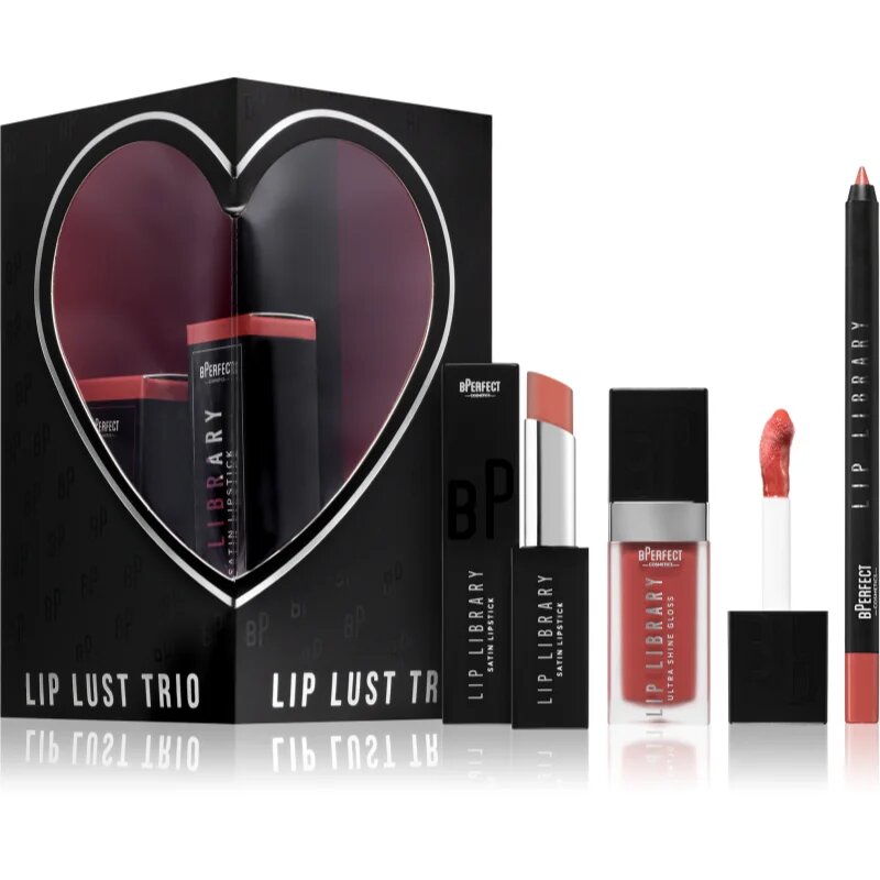 BPerfect Lip Lust Trio комплект за устни цвят Hero Trio
