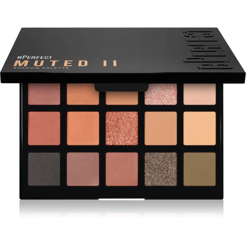 BPerfect Muted II Shadow Palette палитра сенки за очи 22.5 гр.