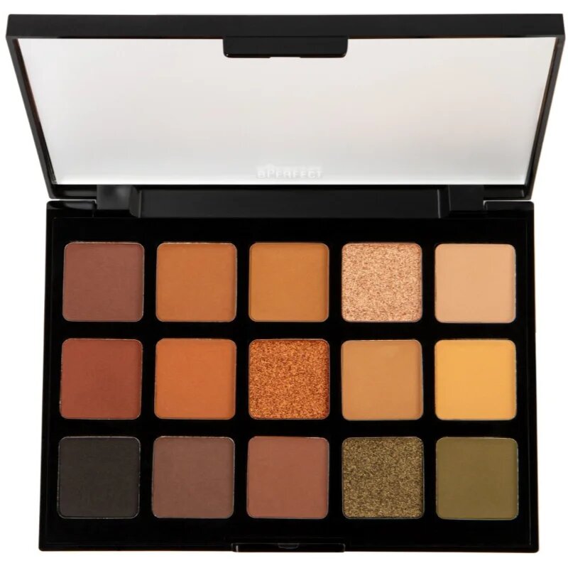 BPerfect Muted II Shadow Palette палитра сенки за очи 22.5 гр.