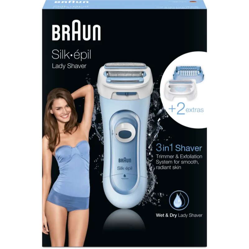 Braun Lady Shaver LS5160WD дамски епилатор (5327) 1 бр.