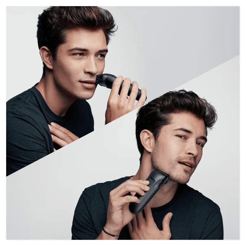 Braun Series 3 300 електрическа самобръсначка Black 1 бр.