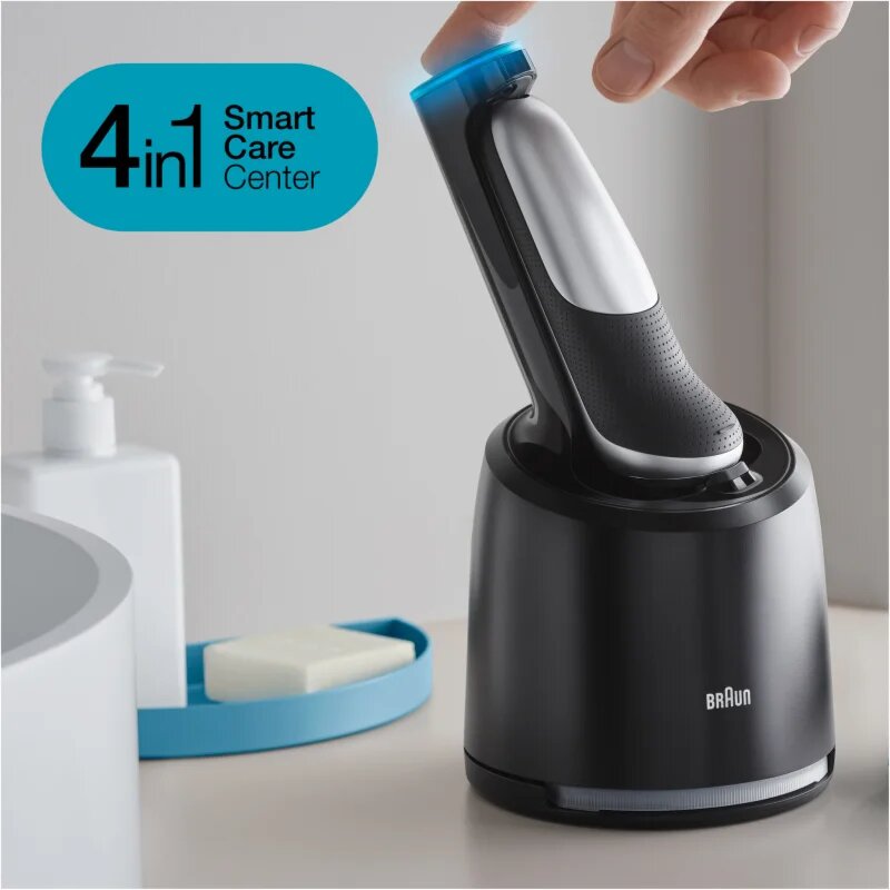 Braun Series 7 71-S7200cc електрическа самобръсначка Silver 1 бр.